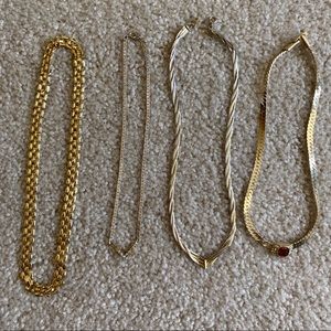 Vintage Gold Necklaces